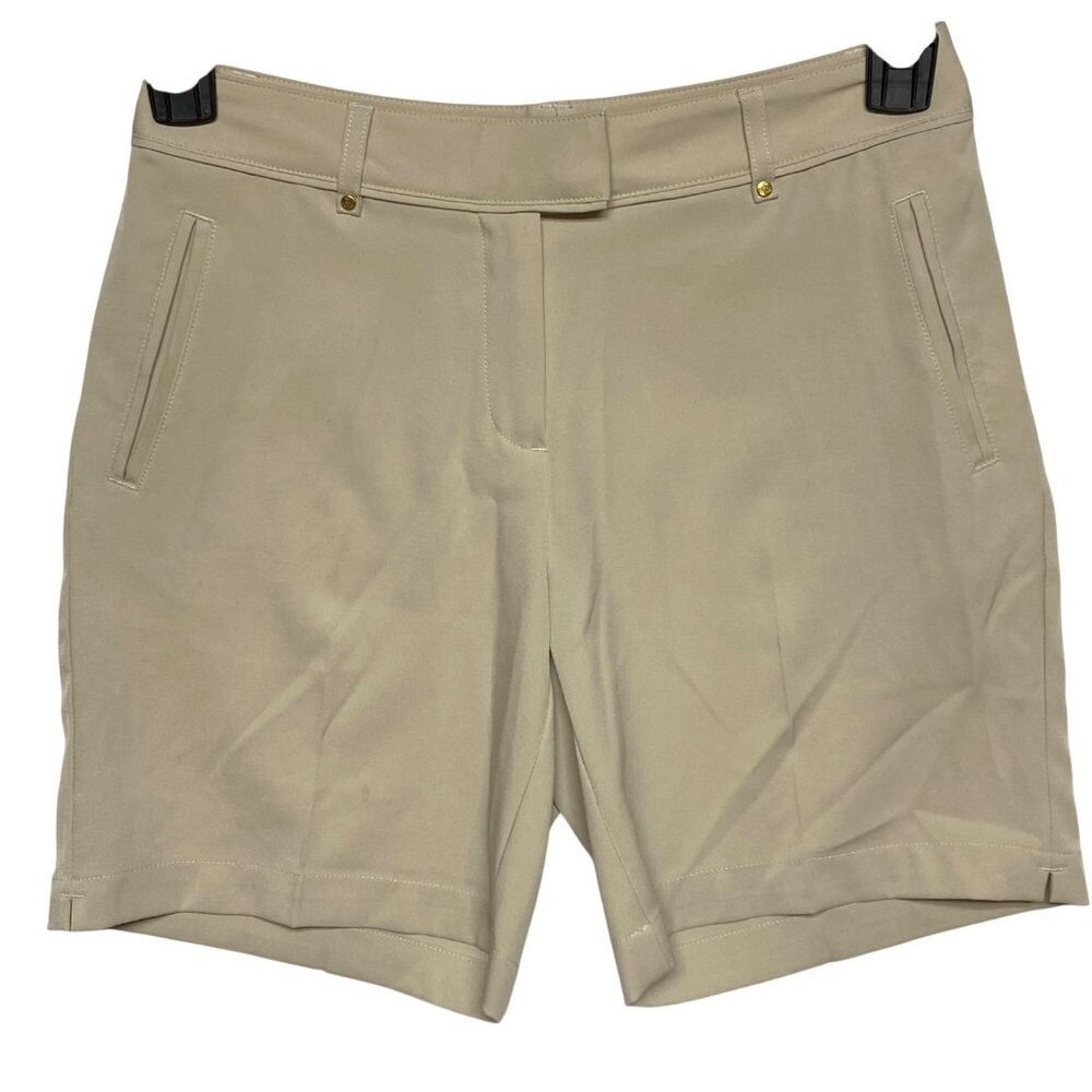 Lady Hagen Essentials Womens Beige Golf Shorts Size 2